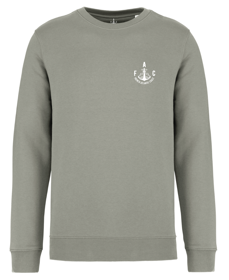 Sweatshirt vert amande Pornichet Glisse Trophy