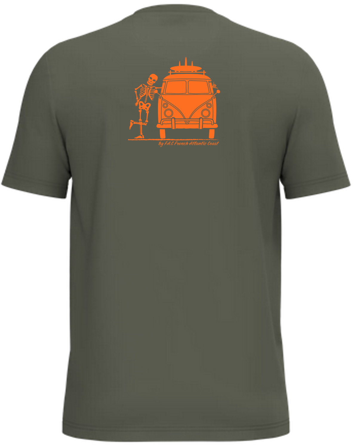 T-shirt unisexe Van life 100% coton bio
