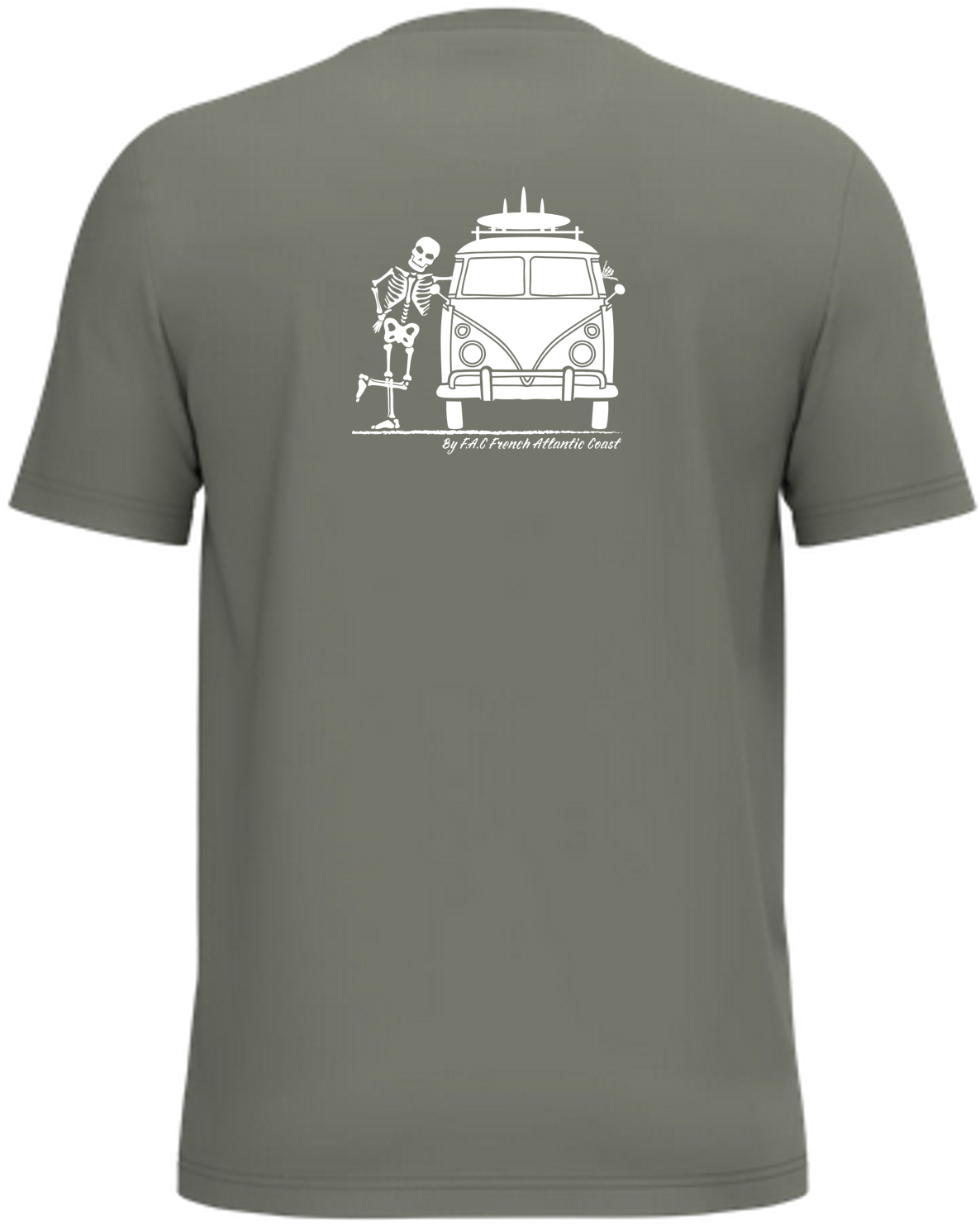 T-shirt unisexe Van life 100% coton bio