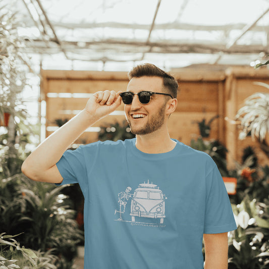 T-shirt unisexe Van life 100% coton bio