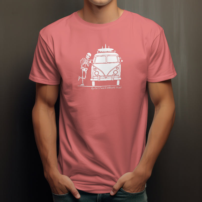 T-shirt unisexe Van life 100% coton bio
