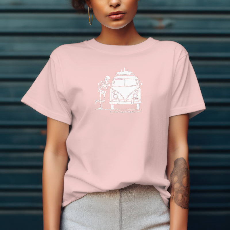 T-shirt unisexe Van life 100% coton bio